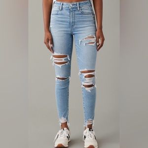NWT American Eagle Next Level Stretch Super High-rise Jegging 20 Regular
